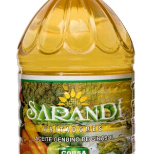 Aceite genuino de girasol fritadores 5 L Sarandi COUSA