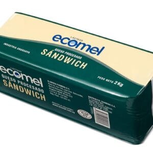 Queso procesado sándwich