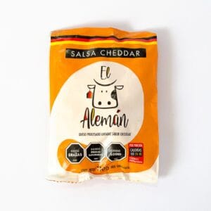 Salsa cheddar 110 g EL ALEMAN