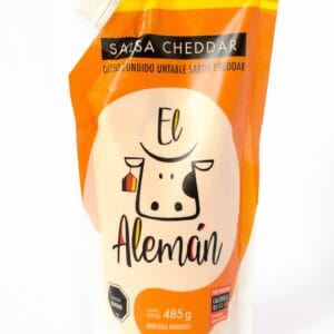 Salsa cheddar 485 gr EL ALEMAN