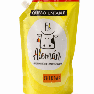 Queso untable cheddar EL ALEMAN