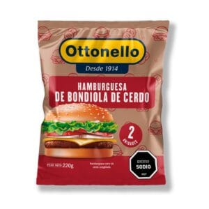 Hamburguesa de bondiola de cerdo Ottonello