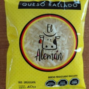 Queso rallado grueso 40 g EL ALEMAN