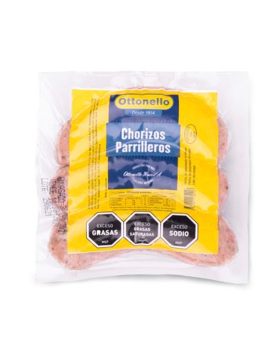 Ottonello Chorizo Parrillero x 3 unid_FRENTE