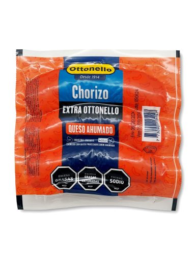 Ottonello_Chorizo Extra Queso Ahumado_FRENTE